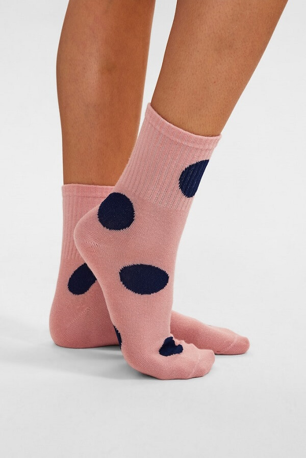 hobby nærme sig syndrom Nümph 3-pak strømper NuSporty Dot Socks - Multi - Butik Charlotte