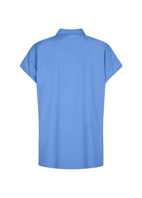 deadlock Brig studie Soya skjorte med korte ærmer SC-Netti 14 - Blå - Butik Charlotte
