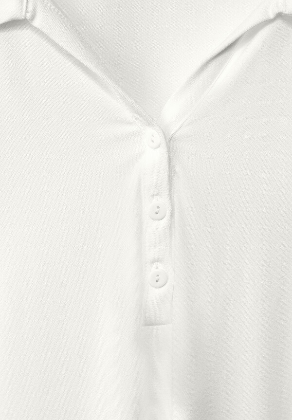 Hvid polo shirt