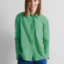 Grøn stribet skjorte