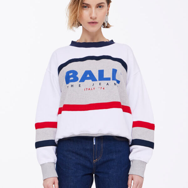 BALL sweatshirt med logo