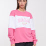 Pink farvet Ball sweatshirt