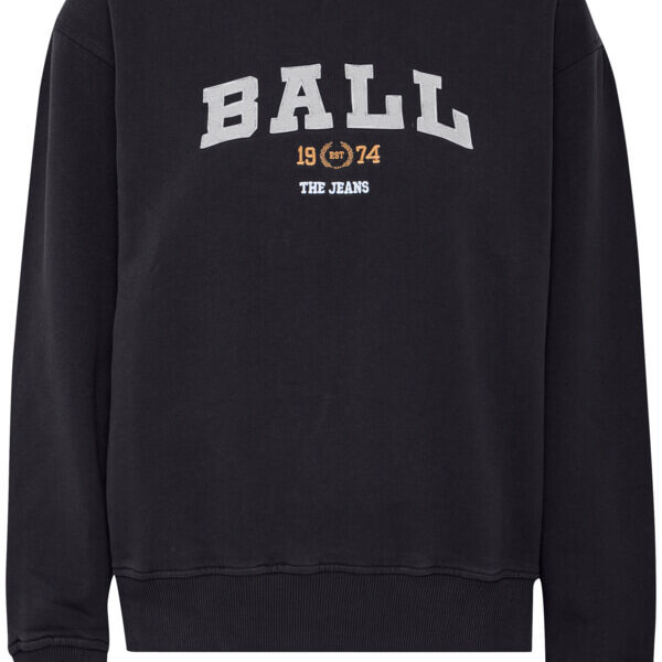 Sort sweatshirt med Ball logo