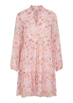 Kort blomstret kjole